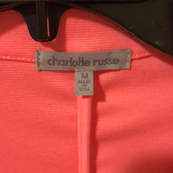 🌸Charlotte Russe One Button Pocket Blazer🌸 - Picture 2 of 3